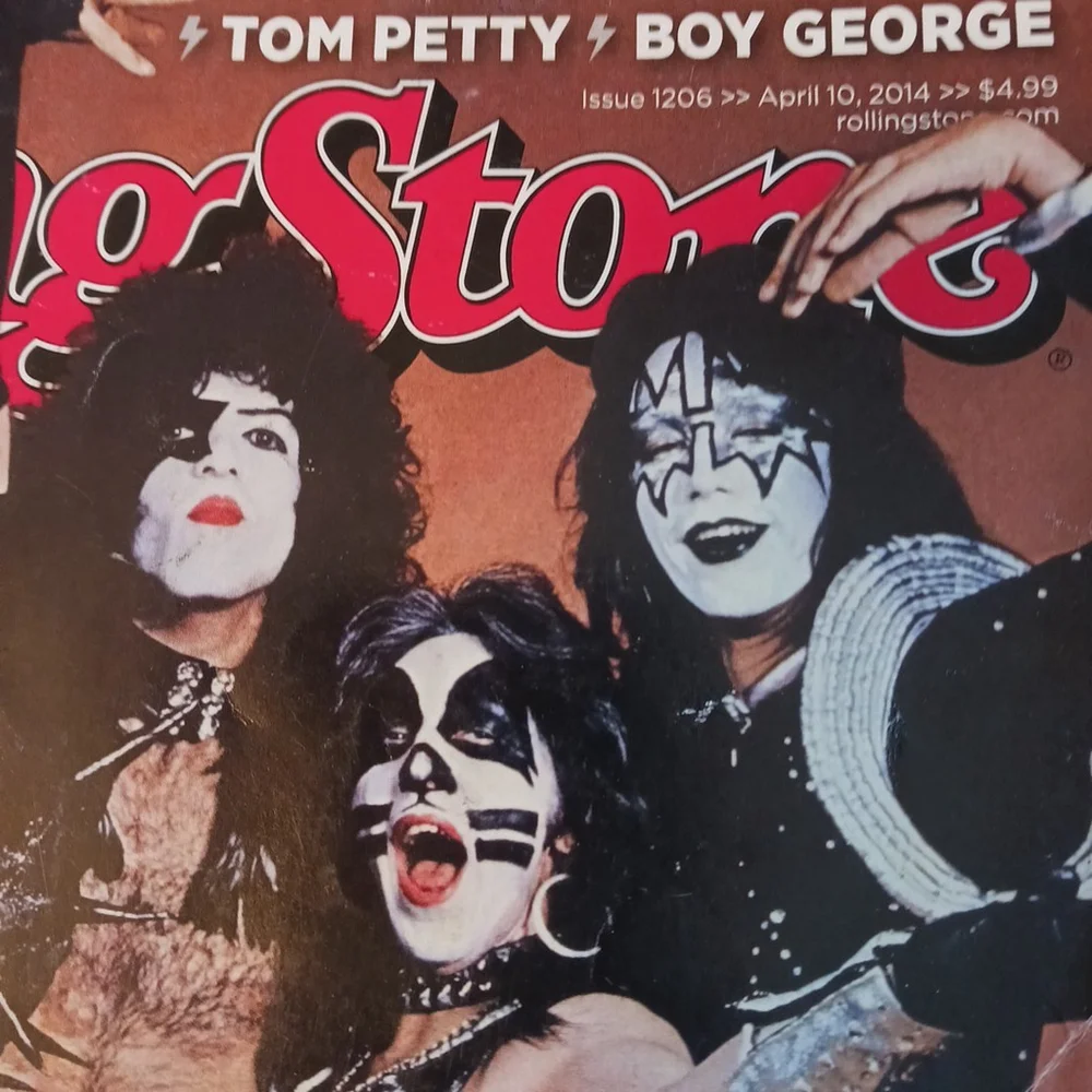 Rolling Stone Magazine KISS April 10 2014 Issue